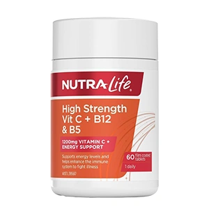 High Strength Vitamin C + B12 & B5