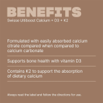 Swisse Ultiboost Calcium + D3 + K2
