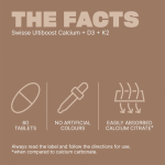 Swisse Ultiboost Calcium + D3 + K2
