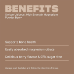 Swisse Ultiboost High Strength Magnesium Powder Berry