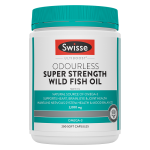 Swisse Ultiboost Super Strength Odourless Wild Fish Oil