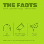 Swisse Apple Cider Vinegar + Fibre Gummies