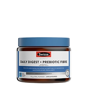 Swisse Ultibiotic Daily Digest + Prebiotic Fibre Powder